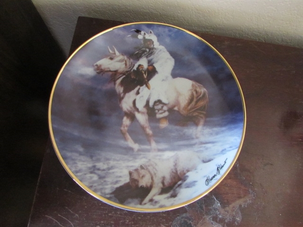 NATIVE AMERICAN COLLECTOR PLATES