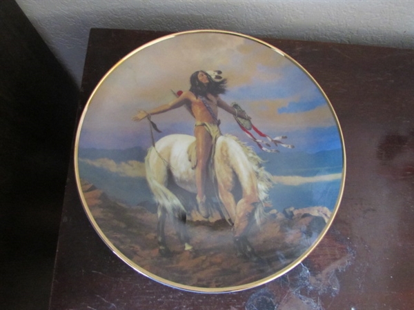 NATIVE AMERICAN COLLECTOR PLATES