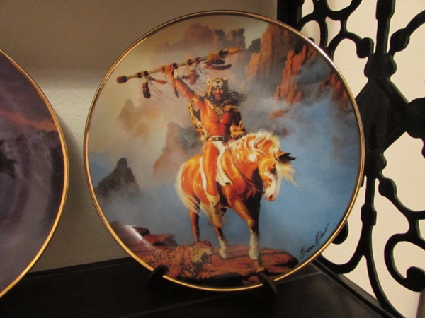 NATIVE AMERICAN COLLECTOR PLATES AND MORE