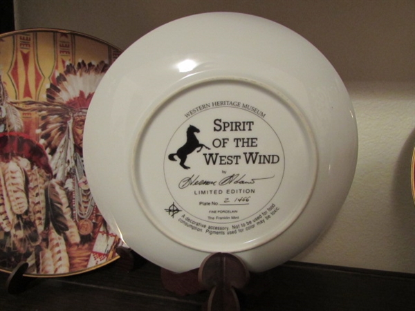 NATIVE AMERICAN COLLECTOR PLATES AND MORE