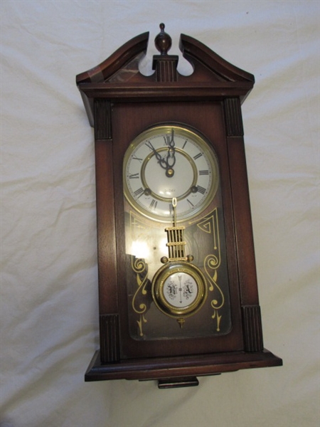 DELTA 31 DAY PENDULUM WALL CLOCK