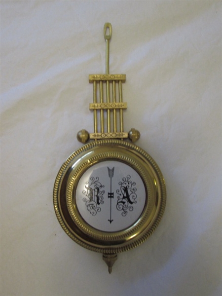 DELTA 31 DAY PENDULUM WALL CLOCK