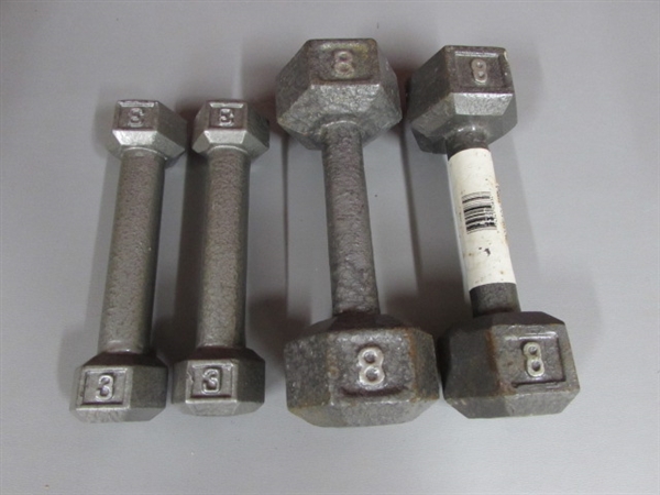 WEIDER SPORTING GOODS INC. HAND WEIGHTS