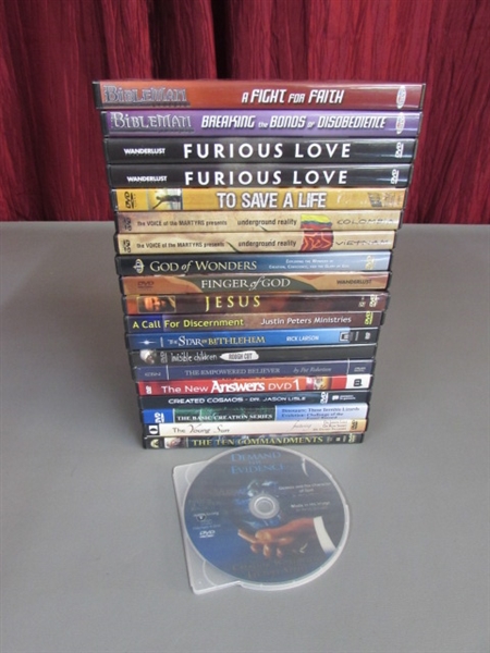 CHRISTIAN DVD'S