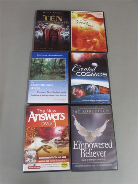 CHRISTIAN DVD'S