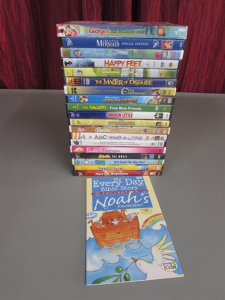 CHILDRENS DVD'S