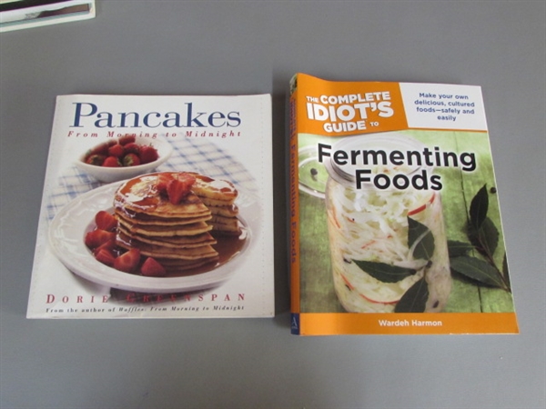 LARGE SELECTION OF COOKBOOKS