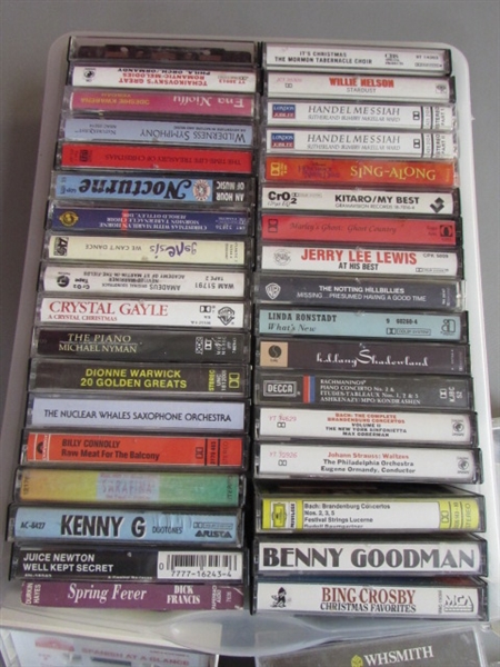 TIME FOR MUSIC & MOVIES! VHS/CASSETTES & CD'S