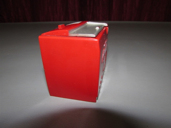 COCA-COLA SALESMAN SAMPLE MUSIC BOX