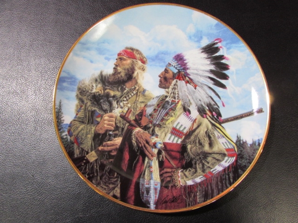 5 NATIVE AMERICAN COLLECTORS PLATES