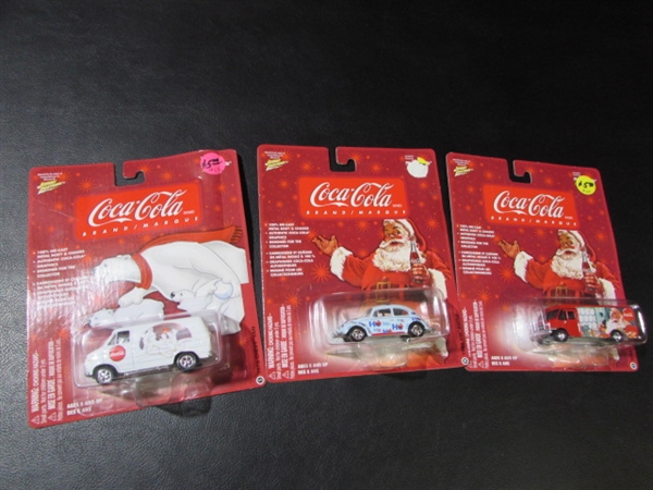 JOHNNY LIGHTNING COCA-COLA DIE CAST CARS