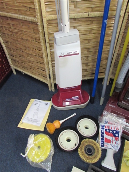 VACUUM CLEANER, FLOOR POLISHER, AND MORE