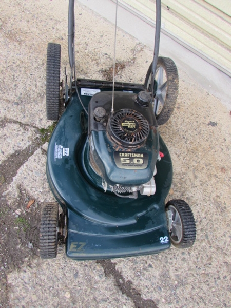 CRAFTSMAN 5.0 LAWNMOWER