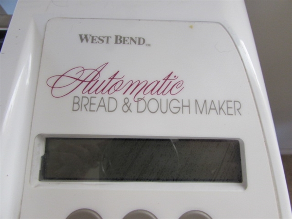 WEST BEND BREAD MACHINE/POTATO EXPRESS/RIVAL TOASTER