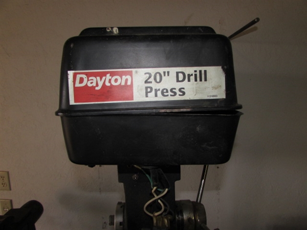 LARGE FLOOR MOUNT DRILL PRESS