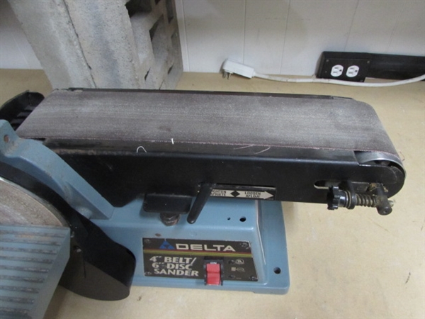 DELTA 4 BELT /6 DISC SANDER