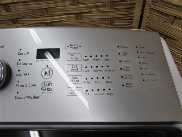 KENMORE HE WASHING MACHINE