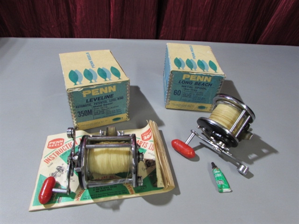 2 - VINTAGE PENN REELS IN ORIGINAL BOXES