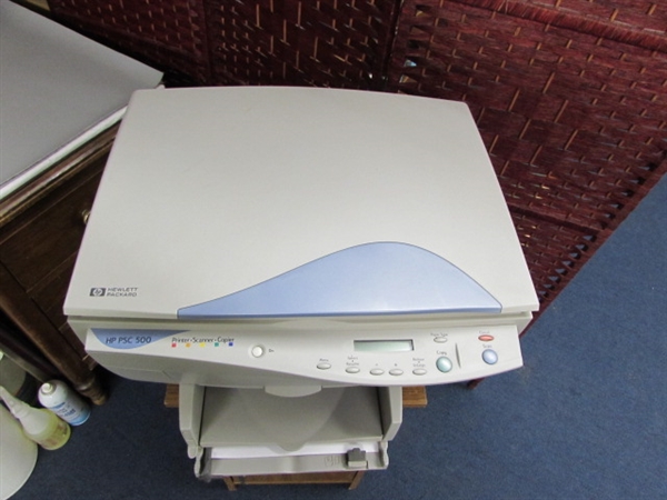 HP PSC 500 INKJET PRINTER/COPIER/SCANNER WITH STAND