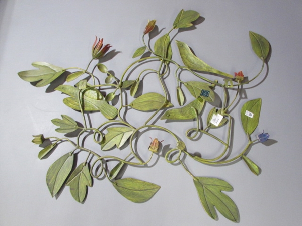 FLORA & FAUNA METAL WALL ART