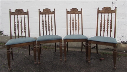 4 - DINING OR SIDE CHAIRS