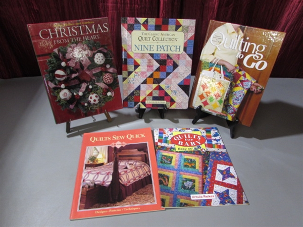 QUILTING BOOKS & PATTERNS
