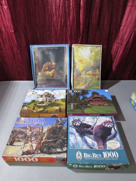 JIGSAW PUZZLES AND GAMES
