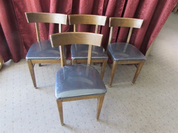 4 CAFE CHAIRS