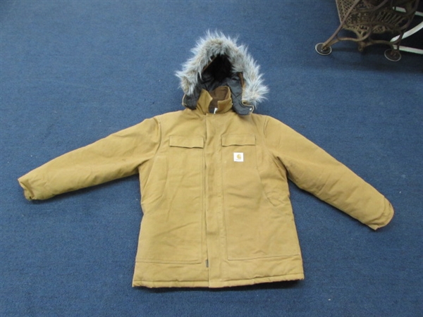 CARHARTT JACKET WITH REMOVABLE HOOD