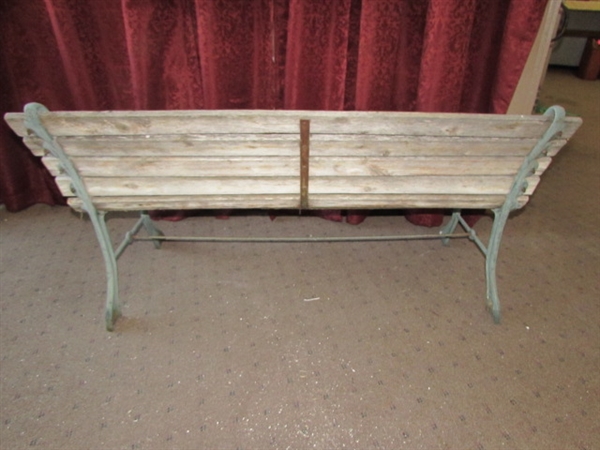 2 BENCHES THAT NEED A LITTLE TLC