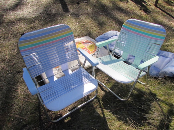 CHAISE LOUNGE/CHAIR LOT