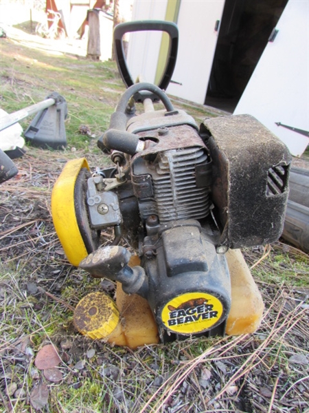 GAS POWERED YARD TOOLS FOR PARTS OR REPAIR