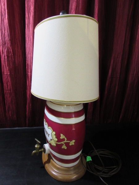 VINTAGE SHERRY DECANTER LAMP