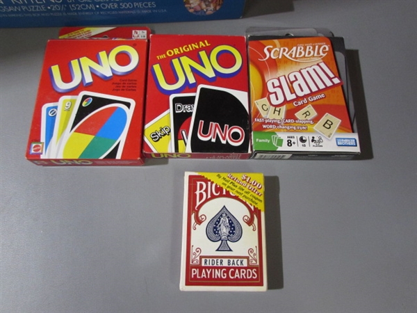 VINTAGE & NEWER GAME LOT