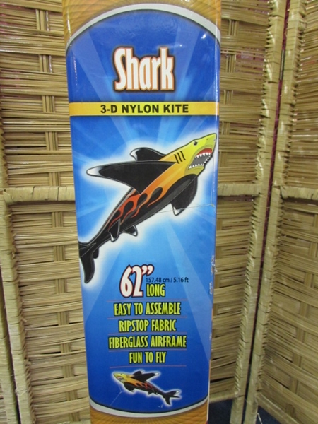 HUGE 3D SHARK KITE