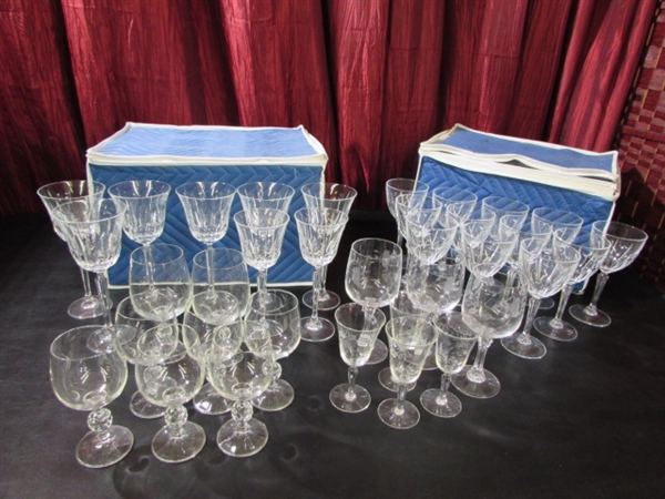 CRYSTAL & GLASS STEMWARE