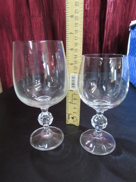 CRYSTAL & GLASS STEMWARE