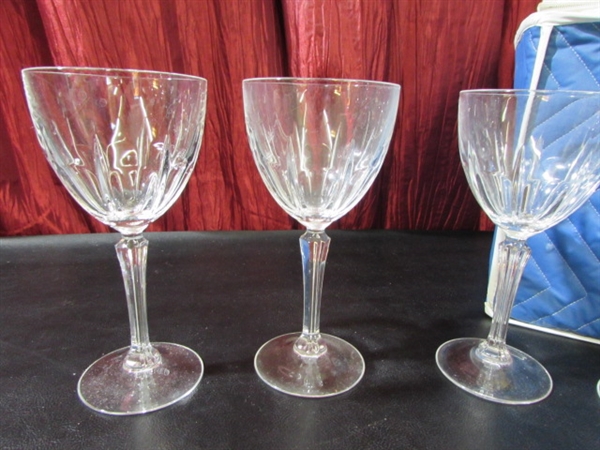 CRYSTAL & GLASS STEMWARE