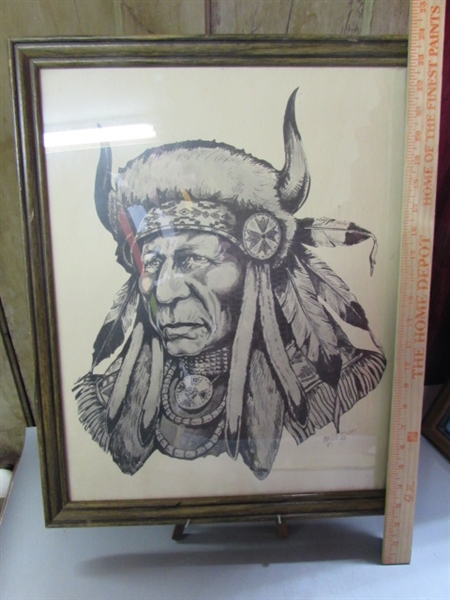 NATIVE AMERICAN WALL ART