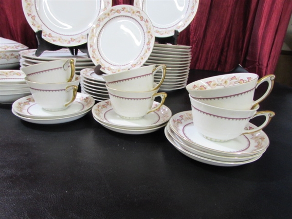 OCCUPIED JAPAN HARTFORD NARUMI CHINA DINNERWARE SET