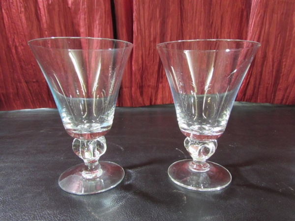 BEAUTIFUL HAND PAINTED GOBLETS