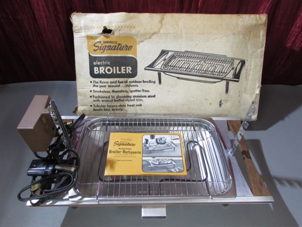 VINTAGE WARDS ELECTRIC BROILER