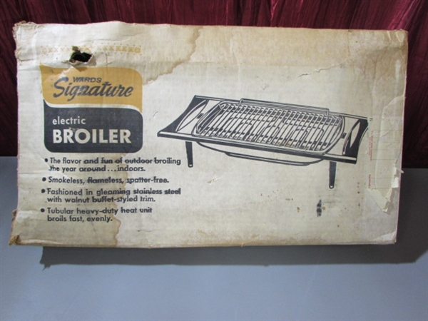 VINTAGE WARDS ELECTRIC BROILER