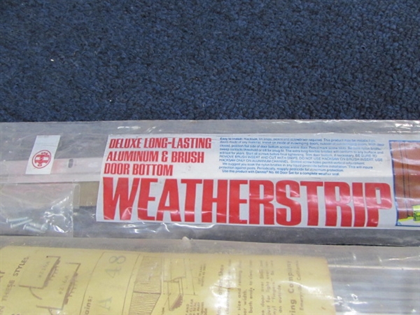 ALUMINUM WEATHER STRIP