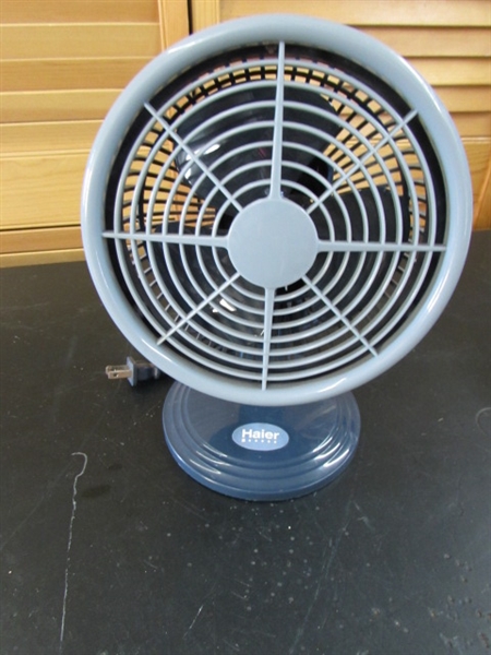 BOX FAN, TABLE FAN & HEATER