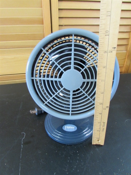 BOX FAN, TABLE FAN & HEATER