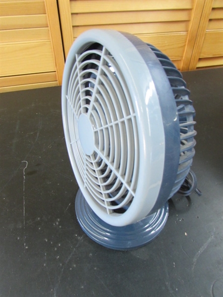 BOX FAN, TABLE FAN & HEATER