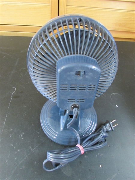 BOX FAN, TABLE FAN & HEATER