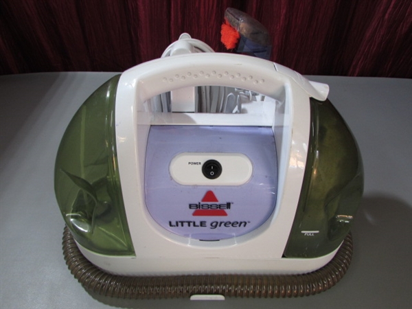 BISSELL LITTLE GREEN MACHINE - SHAMPOOER