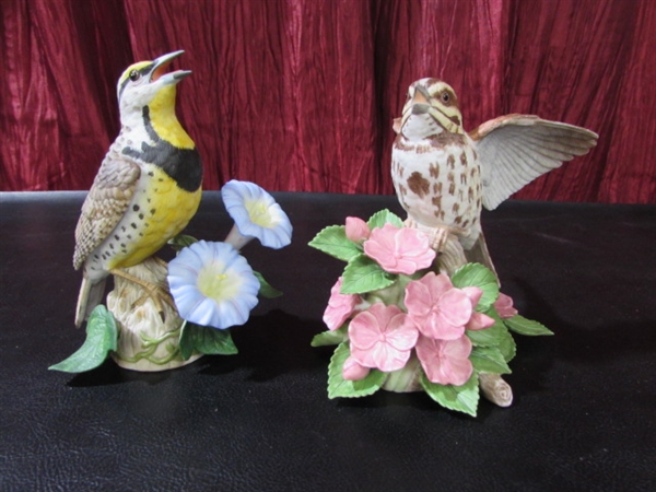 LENOX PORCELAIN BIRDS